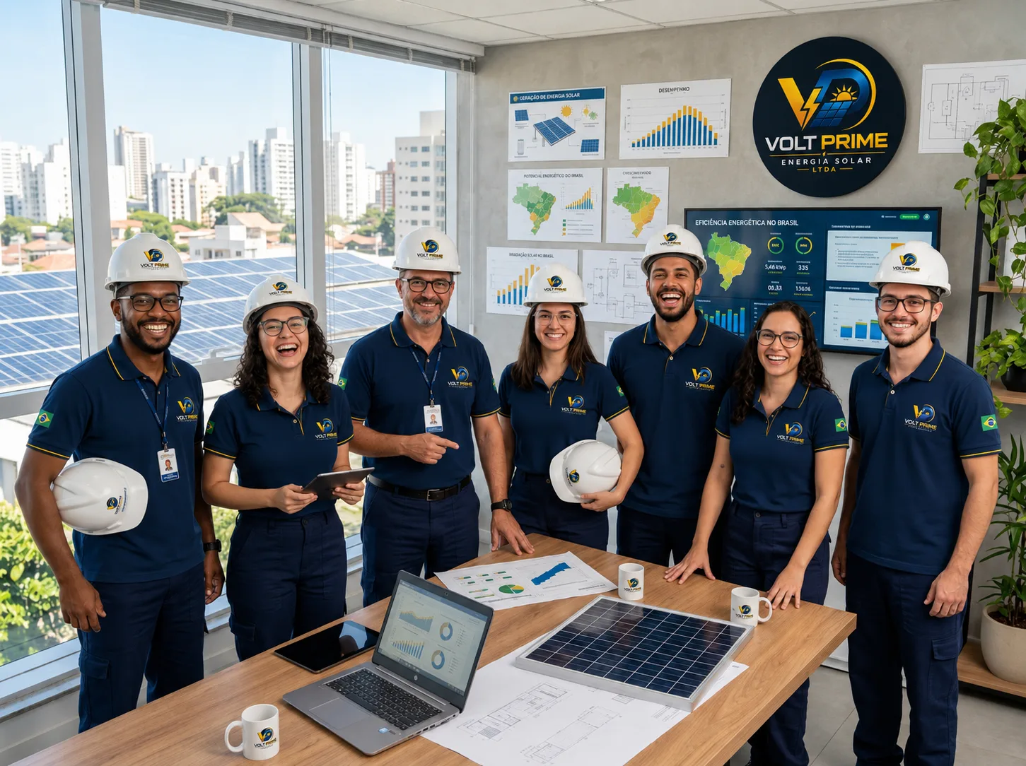 Equipe VOLT PRIME ENERGIA SOLAR